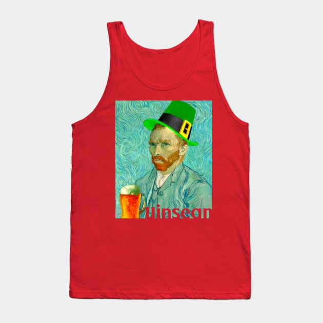 St Patrick's Day Tank Top by IconsPopArt